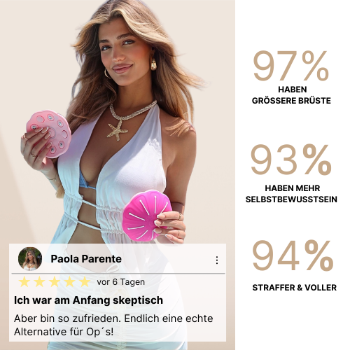 Pulse Pads - 3 in 1 Technologie für größere Brüste