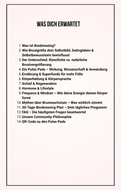 Boobmaxing E-Book - Größere Brüste ohne OP