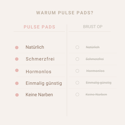 Pulse Pads - voller & straffer wirkende Brüste